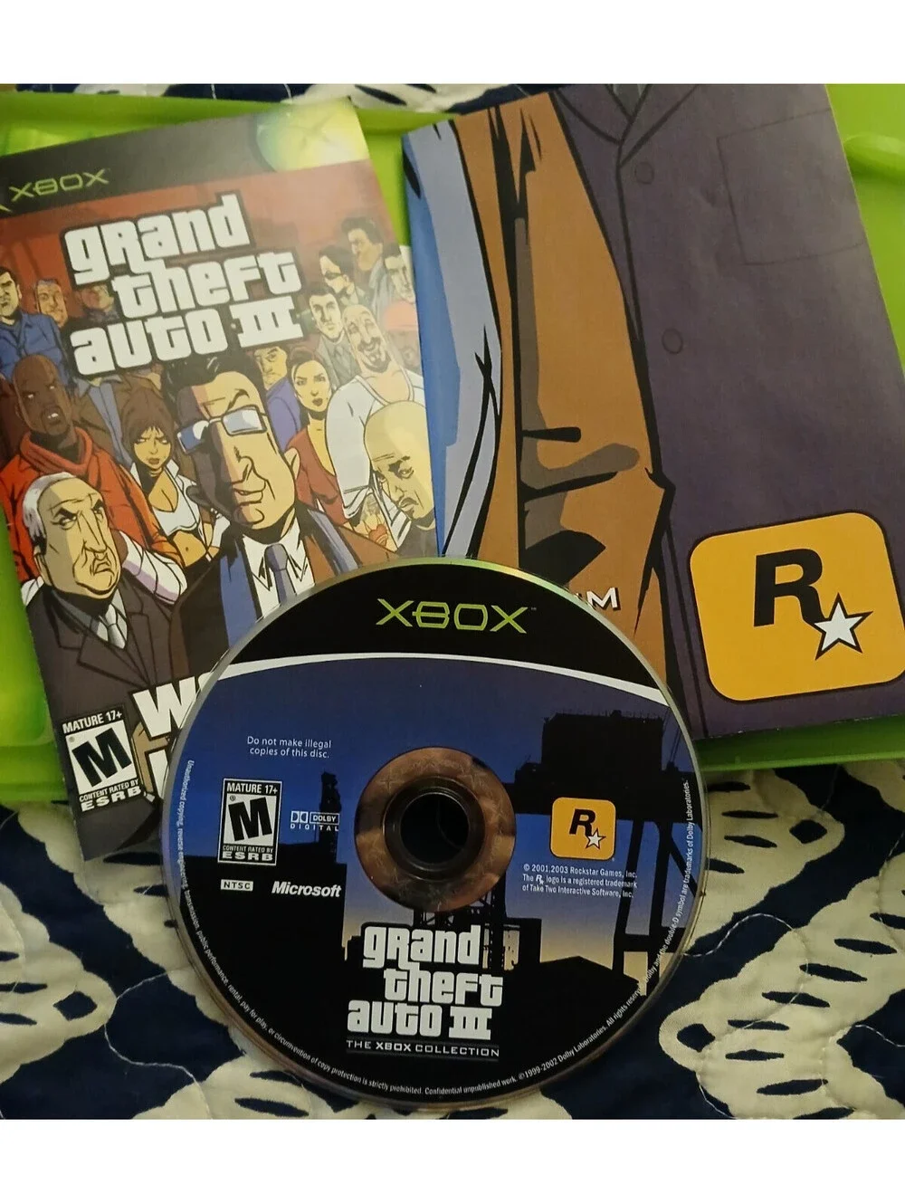 Grand Theft Auto 3 The Xbox Collection (Microsoft Xbox, 2003)